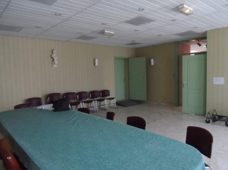 La salle du conseil avant travaux