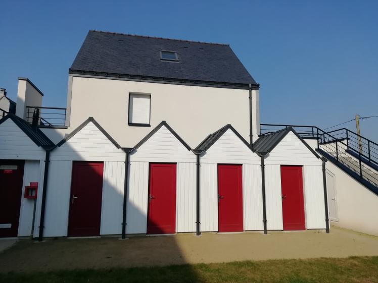 Les cabanes de plage