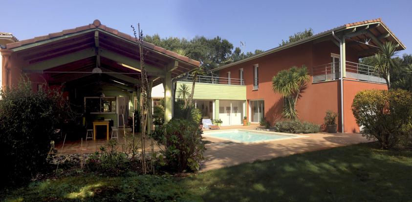 Maison au golf de Pinsolles à Soustons plage -Pascal Joppin Architecte DPLG