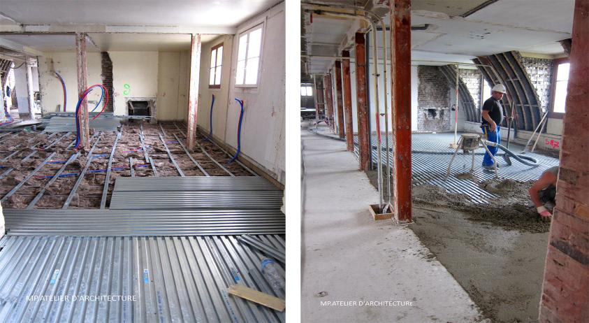 Restructuration des planchers
