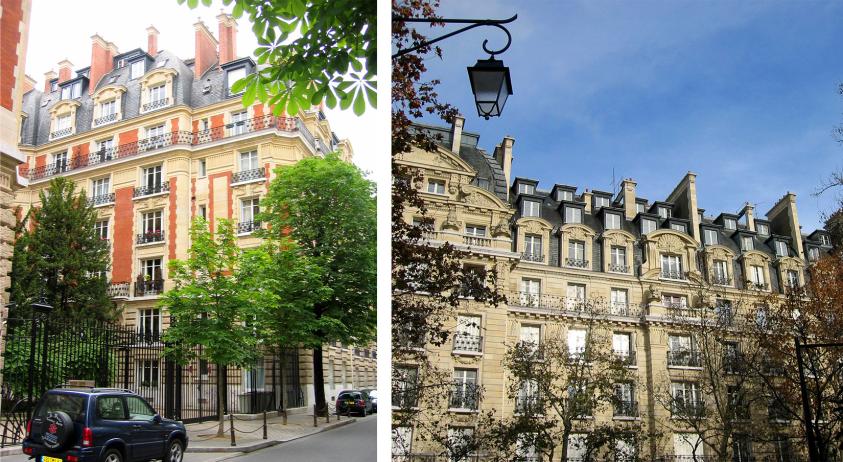 Façades sur rues