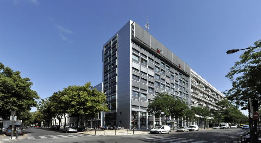 Photo des façades, boulevard Bourdon
