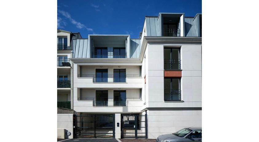 Détail façade sur rue