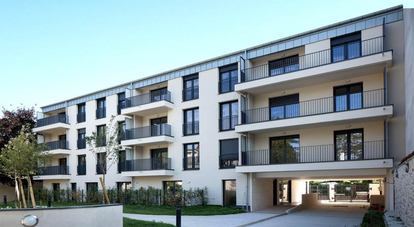 Façade sur jardin