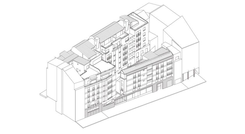 Axonométrie projet