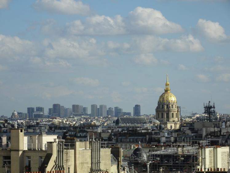 Vue depuis les appartements