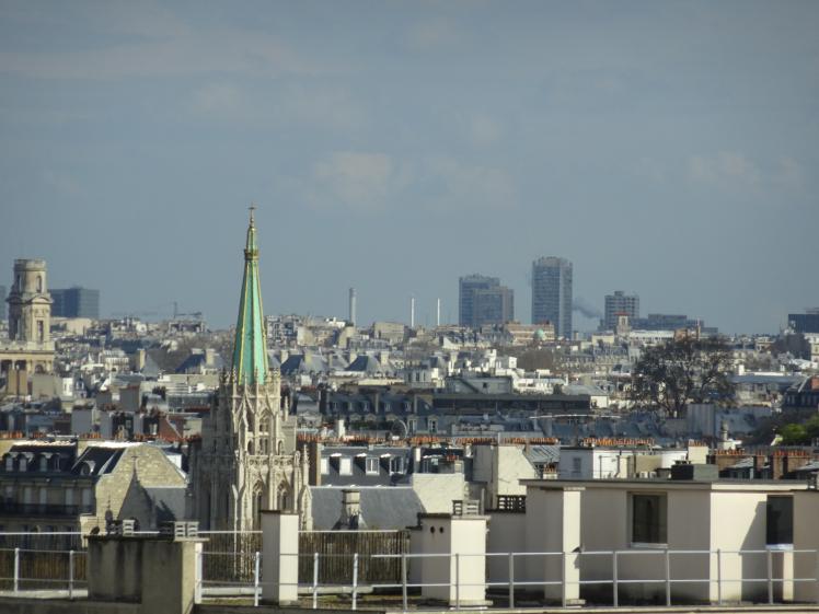 Vue depuis les appartements