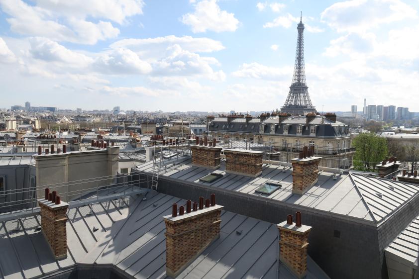 Vue depuis les appartements