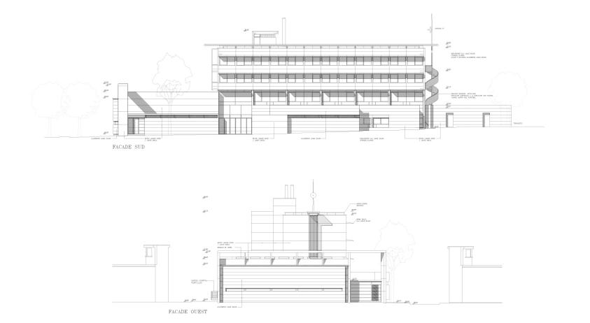 Élévations façade