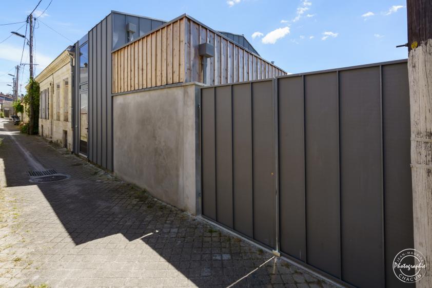 JRA Justine Reverchon Architecte - Maison B76 - intégration rue