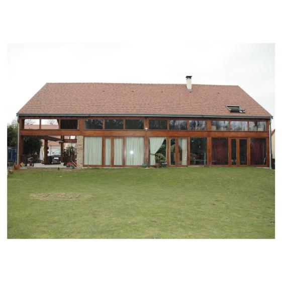 jardin nord, une grange contemporaine