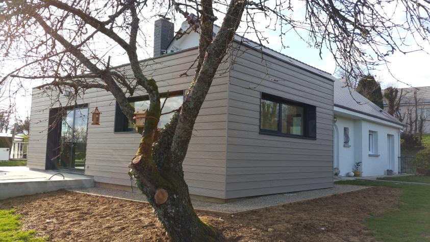 extension en clin ton taupe