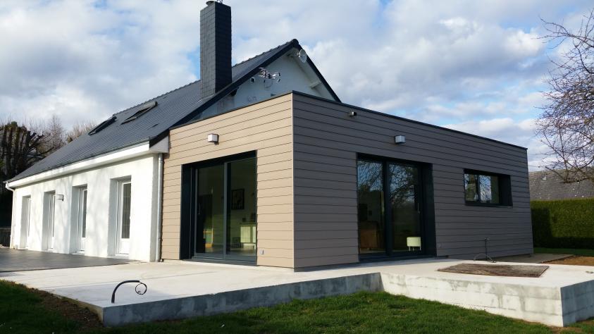 espaces extérieurs et baies vitrées