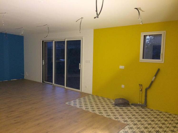 Finitions en cours (autoconstruction)