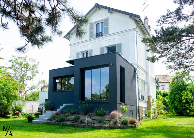 Maison après extension 