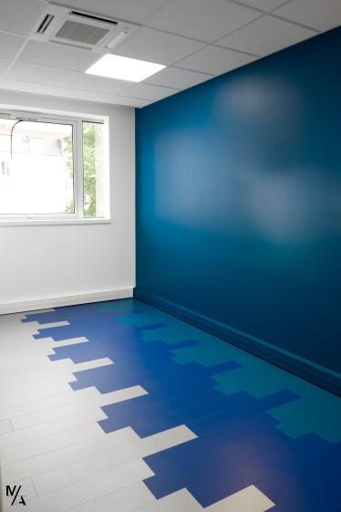 Salle bleue de rencontre