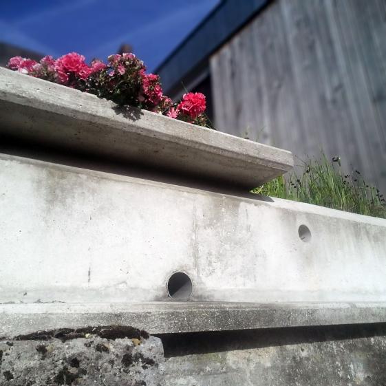 Soubassements en béton armé