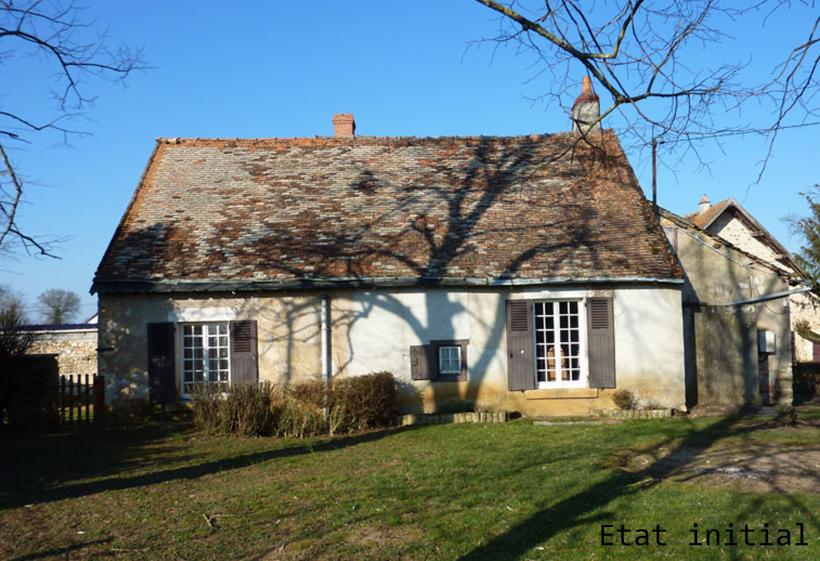 Façade Ouest avant travaux