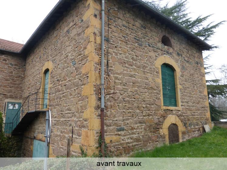 Rénovation d'une grange en Maison Passive - Etat avant travaux