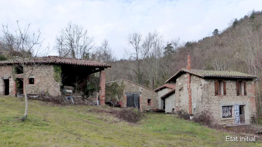 Rénovation et Extension d'un ancien Moulin - Etat initial avant travaux