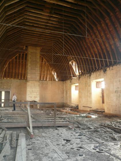 Salle des Etats - Etage avant travaux