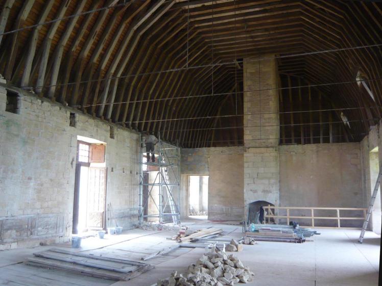 Salle des Etats - Etage pendant travaux 01