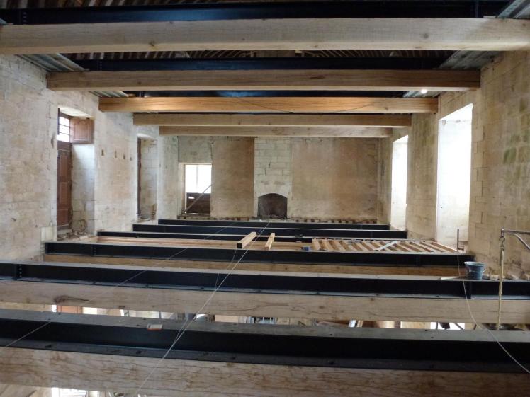 Salle des Etats - Etage pendant travaux 02