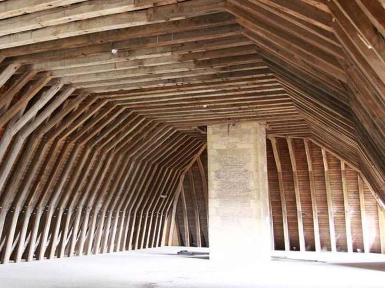Salle des Etats - Combles après travaux