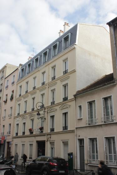 Immeuble après surélévation