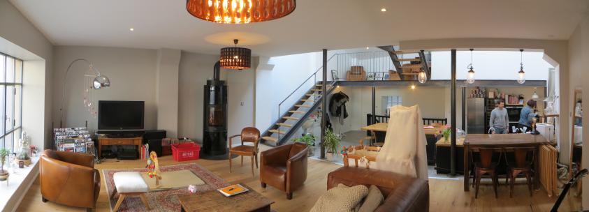 Panorama du salon