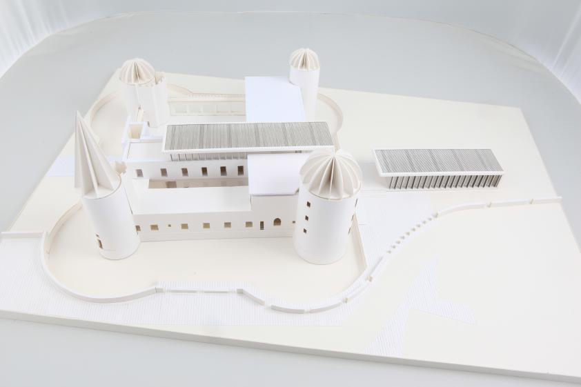 Maquette vue d'ensemble intégration du ruban