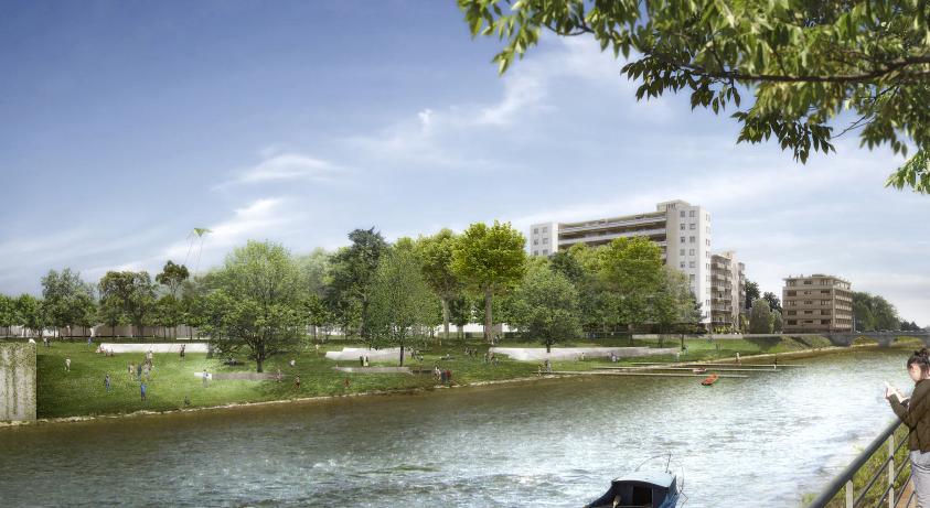 Concours Centre ville Brives La Gaillarde - Bords de Corrèze - Dessein de ville 