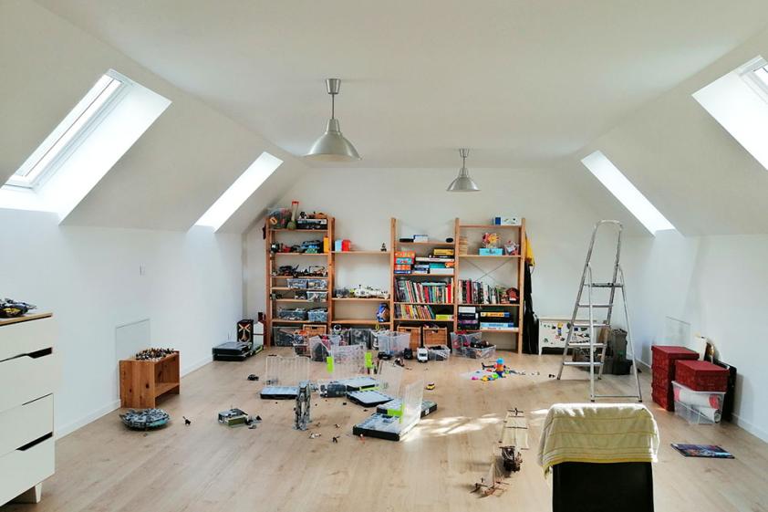 Espace créé - Salle de jeux