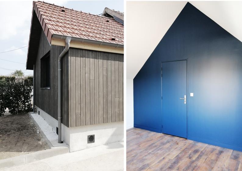 Extension bois / Chambre à RDC