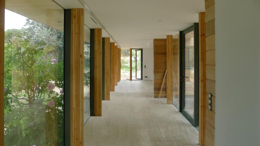 Intérieur en cours de chantier