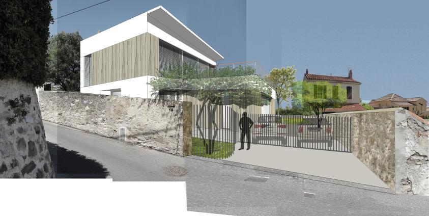 Maison architecte La Ciotat -Projet insertion