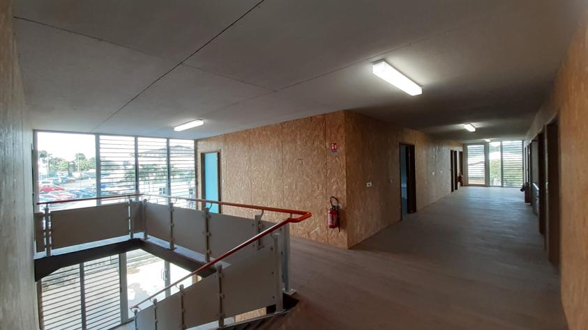Le couloir ventilé naturellement