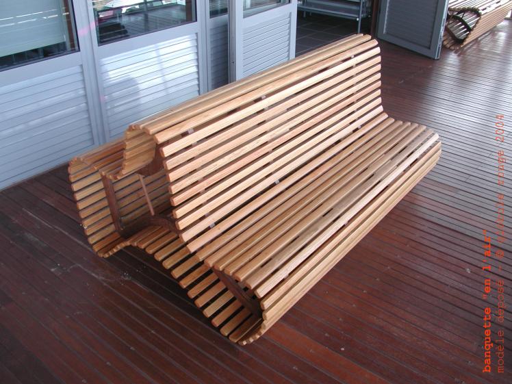 Banquette en l'air