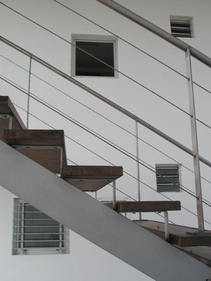 Détail de l'escalier
