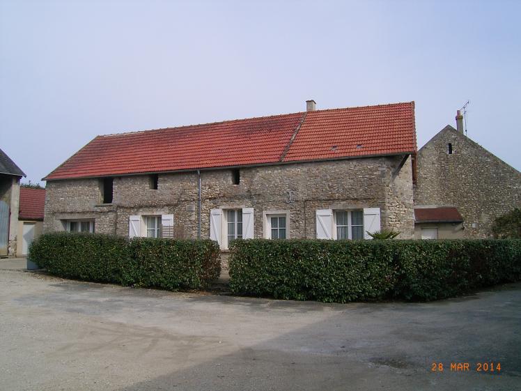 Façade sur cour avant travaux