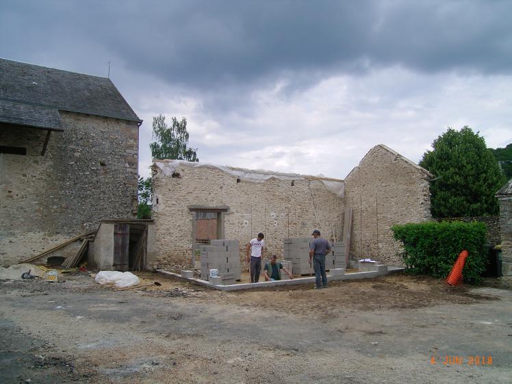 En cours de chantier 