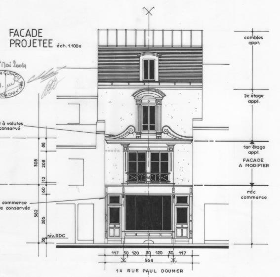 Plan de façade PC
