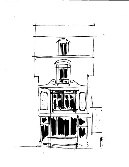 Croquis d'étude