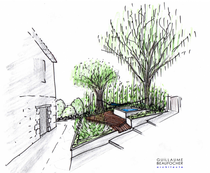 Perspective de l'Espace zen