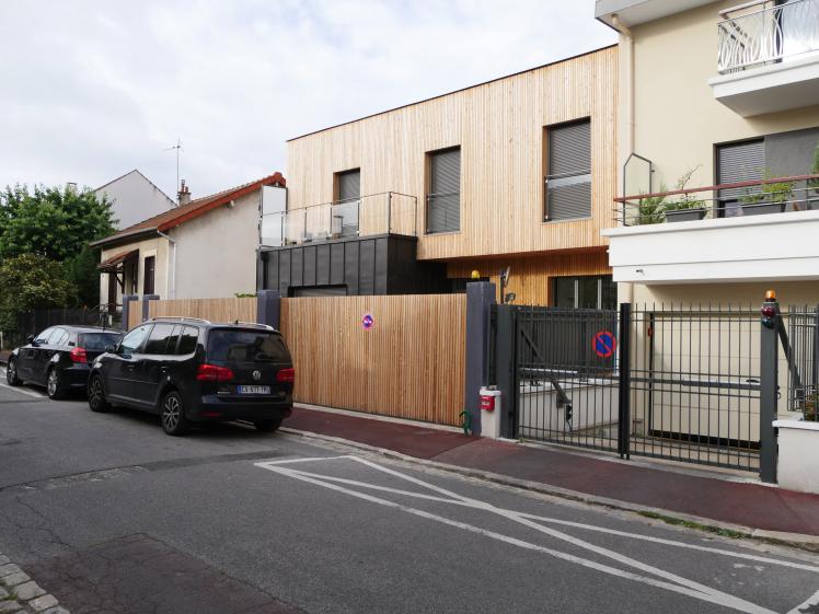 Vue depuis la rue