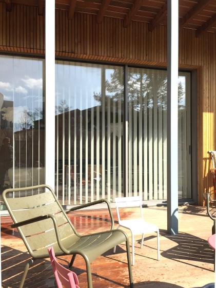 Vue salon Jardin