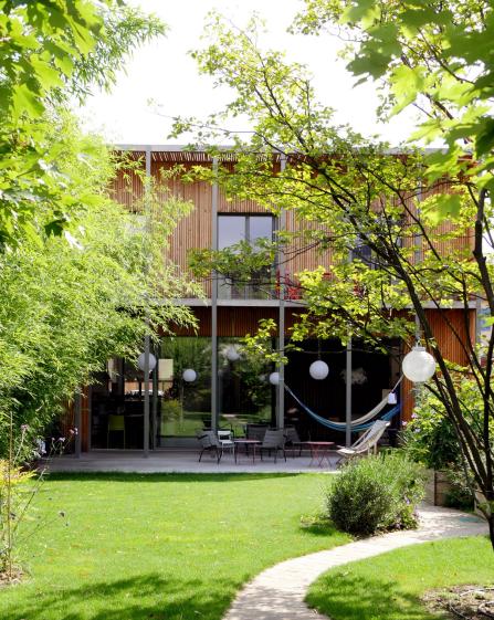 Vue depuis le jardin