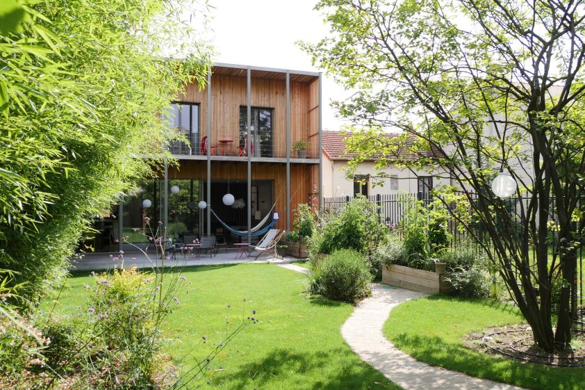 Vue depuis le jardin