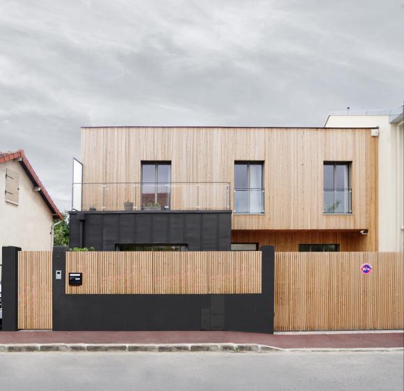 Construction d'une maison Ossature Bois à SURESNES