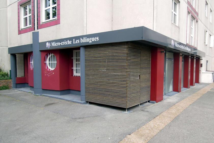 Vue depuis la rue
